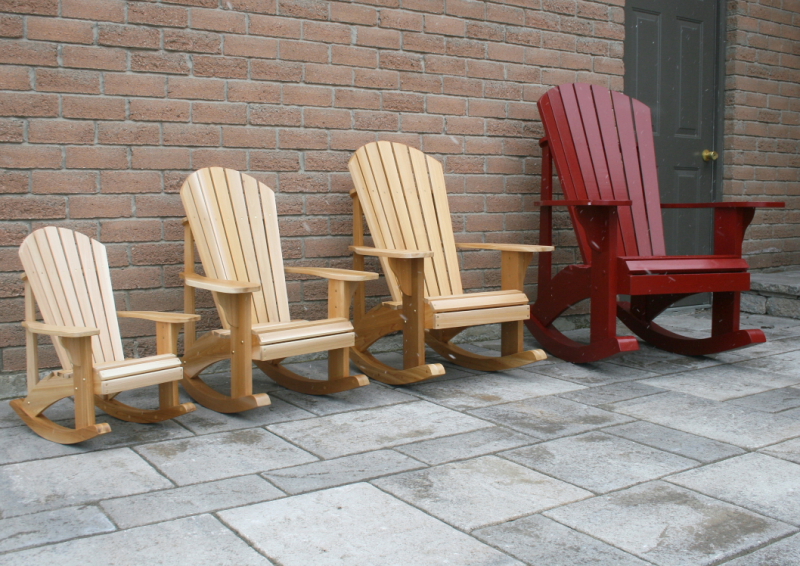Child Size Adirondack Rocking Chair Plans...The Barley Harvest Woodworking Plans